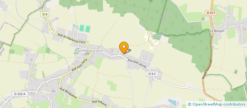 localisation de l'entreprise MONSIEUR DIMITRI VANDENBERGHE  ROOST WARENDIN