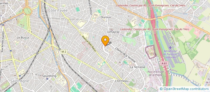 localisation de l'entreprise MONSIEUR DIMITRI VESKOVIC à TOULOUSE