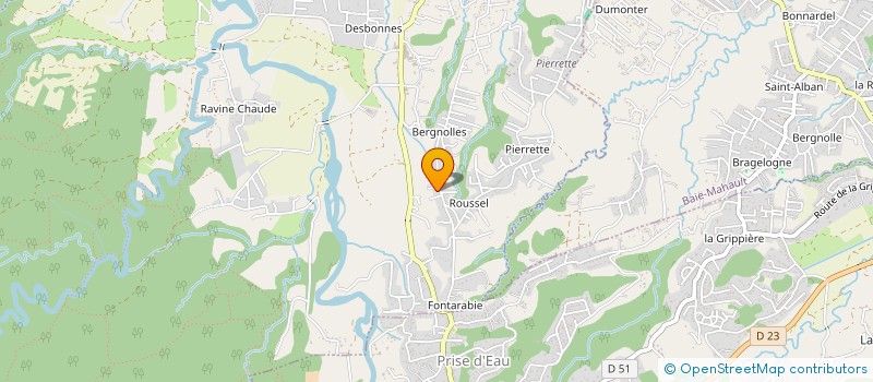 localisation de l'entreprise MONSIEUR DIMITRI VINCENT  LAMENTIN