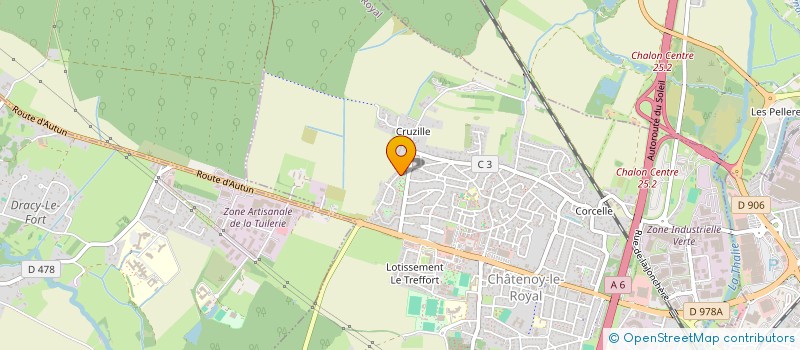 localisation de l'entreprise MONSIEUR DIMITRI VOISIN  CHATENOY-LE-ROYAL