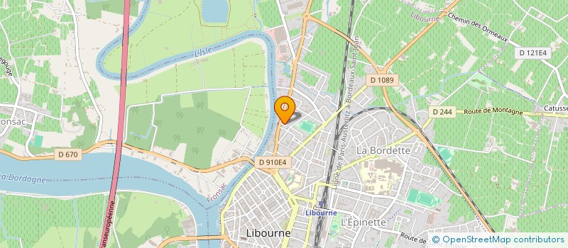 localisation de l'entreprise MONSIEUR DIMITRI WEILLAND  LIBOURNE