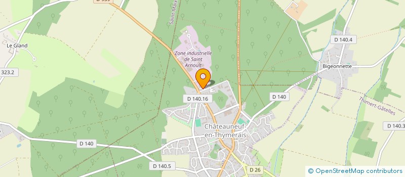 localisation de l'entreprise MONSIEUR DIMITRI ZLOTNIK à CHATEAUNEUF-EN-THYMERAIS