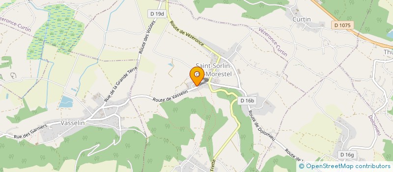 localisation de l'entreprise MONSIEUR DIMITRI ZSOMBOK à SAINT-SORLIN-DE-MORESTEL