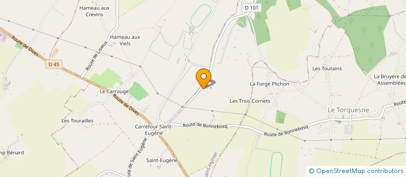 localisation de l'entreprise MONSIEUR DIMITRII PARASII  SAINT-HYMER