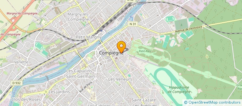 localisation de l'entreprise MONSIEUR DIMITRIJ OVTCHAROV  COMPIEGNE