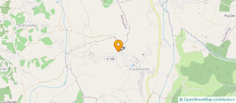 localisation de l'entreprise MONSIEUR DIMITRY HAMELINK  CUREMONTE