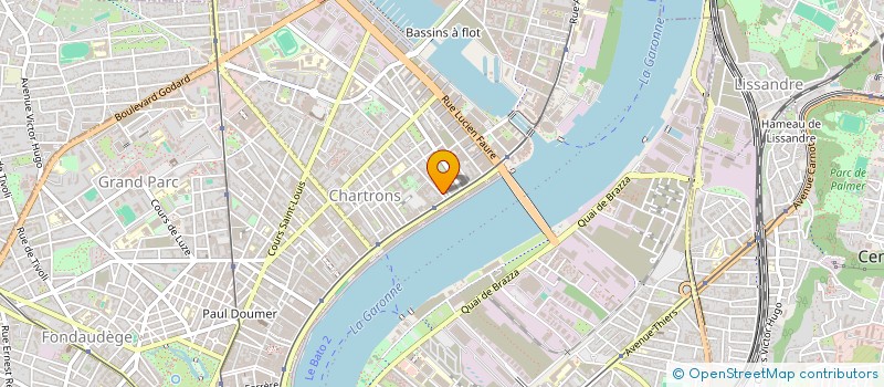 localisation de l'entreprise MONSIEUR DIMITRY LOUVEAU  BORDEAUX