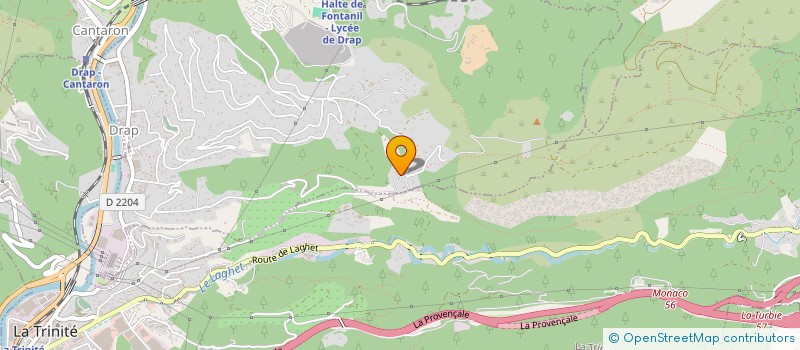 localisation de l'entreprise MONSIEUR DIMITRY SOLIMEIS  DRAP