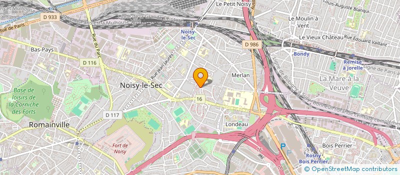 localisation de l'entreprise MONSIEUR DIMITRY STACY EDITH CAMAN à NOISY-LE-SEC
