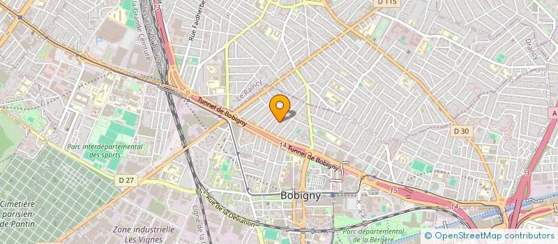 localisation de l'entreprise MONSIEUR DIMOHAN SELVANESAN  BOBIGNY