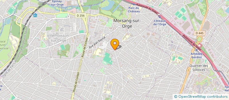 localisation de l'entreprise MONSIEUR DINAGARANE TANGAMANY à MORSANG-SUR-ORGE