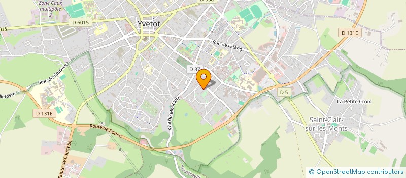 localisation de l'entreprise MONSIEUR DINAN LECLERC  YVETOT