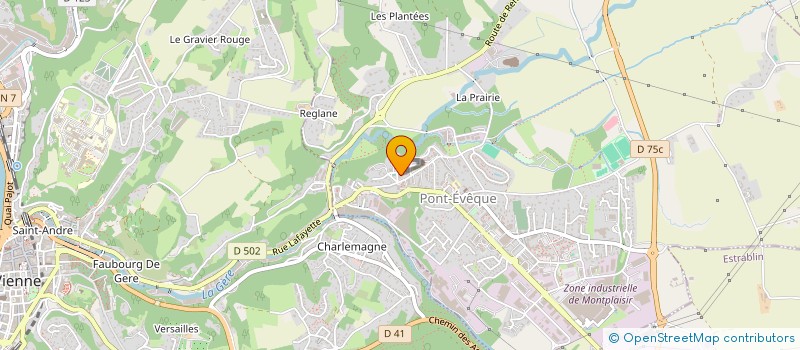 localisation de l'entreprise MONSIEUR DINCER OZKAN  PONT-EVEQUE