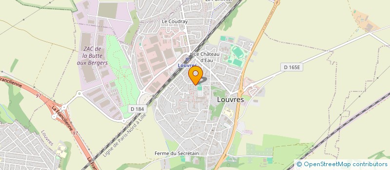 localisation de l'entreprise MONSIEUR DINESH VIJAYANE  LOUVRES