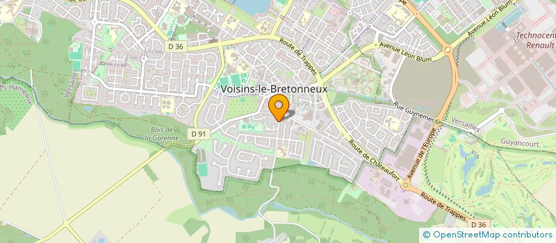 localisation de l'entreprise MONSIEUR DINH KHOI NGUYEN VU  VOISINS-LE-BRETONNEUX