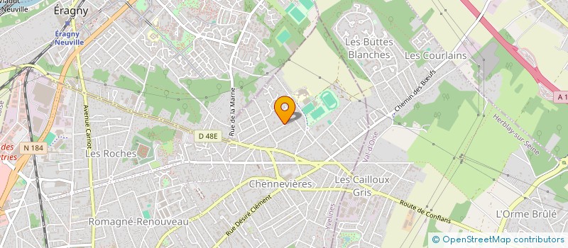 localisation de l'entreprise MONSIEUR DINH NGUYEN  CONFLANS-SAINTE-HONORINE