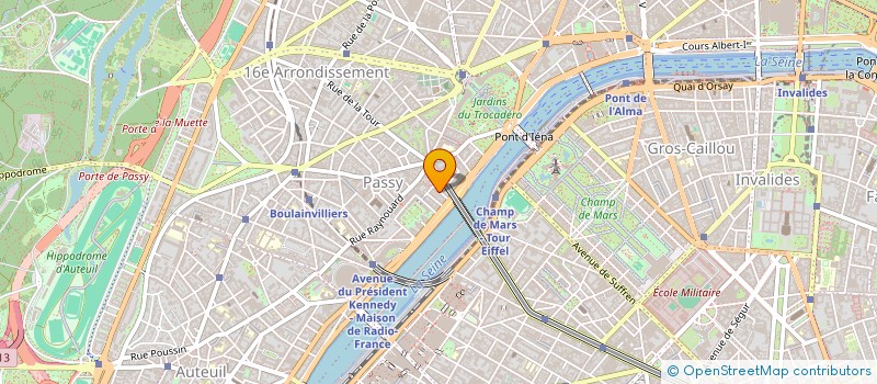 localisation de l'entreprise MONSIEUR DINH TRINH  PARIS