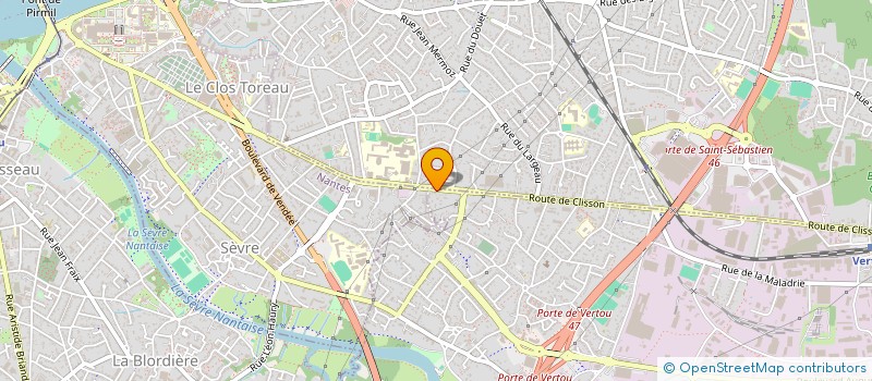 localisation de l'entreprise MONSIEUR DINIA MAKHFI à VERTOU