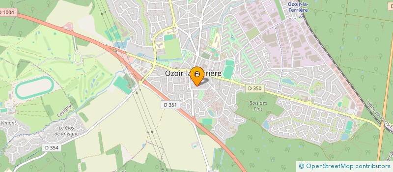 localisation de l'entreprise MONSIEUR DINIS PEREIRA FERNANDES  OZOIR-LA-FERRIERE