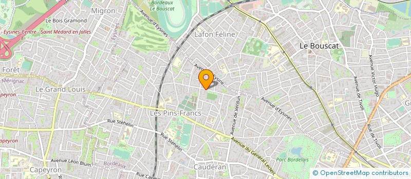 localisation de l'entreprise MONSIEUR DINIS RIBEIRO FERNANDES à BORDEAUX