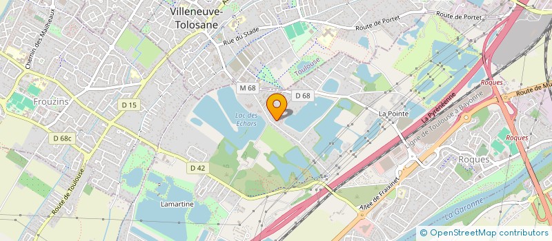 localisation de l'entreprise MONSIEUR DINIS SILVA  ROQUES