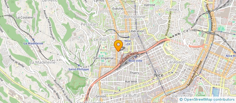 localisation de l'entreprise MONSIEUR DINKO GANCHEV  NICE