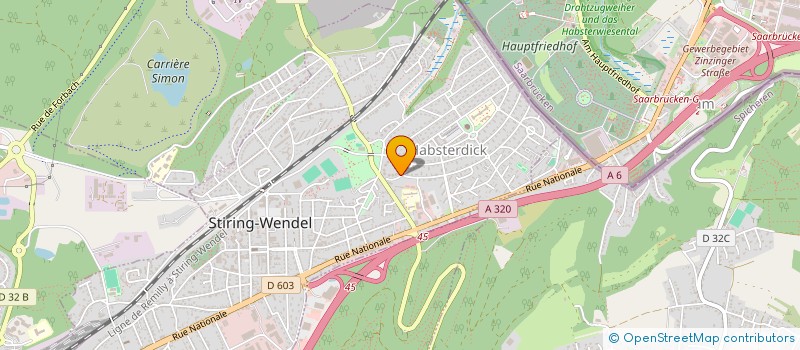 localisation de l'entreprise MONSIEUR DINO ALIJAGIC  STIRING-WENDEL