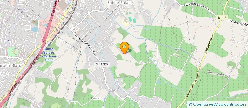 localisation de l'entreprise MONSIEUR DINO CAROCO  SAINTE-EULALIE