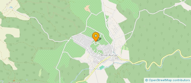 localisation de l'entreprise MONSIEUR DINO DOSSO  BRUE-AURIAC