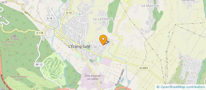 localisation de l'entreprise MONSIEUR DINO MANGANI  L'ETANG-SALE