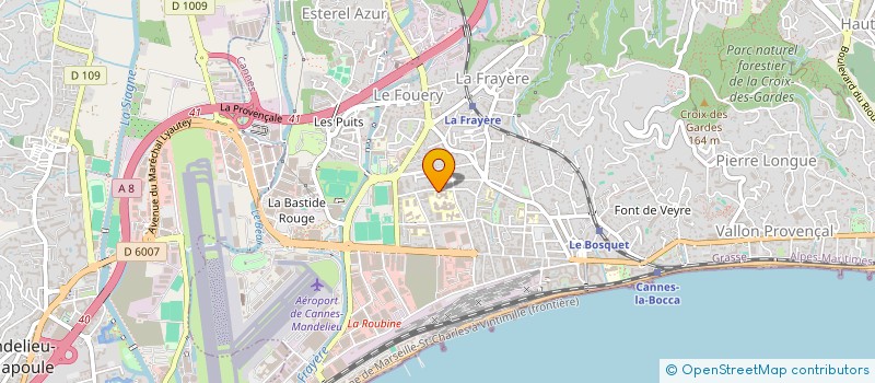 localisation de l'entreprise MONSIEUR DINO MERCANTE  CANNES