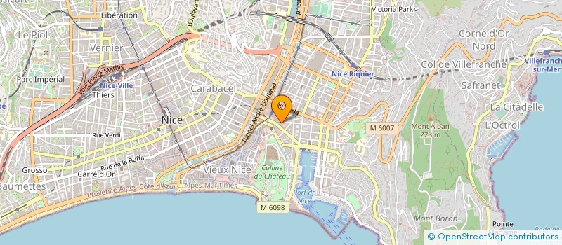 localisation de l'entreprise MONSIEUR DINO MONTANARI à NICE