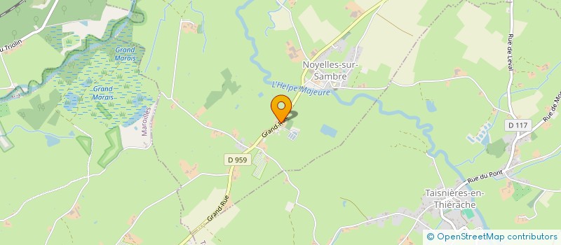 localisation de l'entreprise MONSIEUR DINO ZACCARDI  MAROILLES