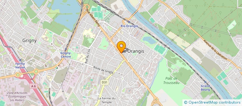 localisation de l'entreprise MONSIEUR DINU LUPU à RIS-ORANGIS