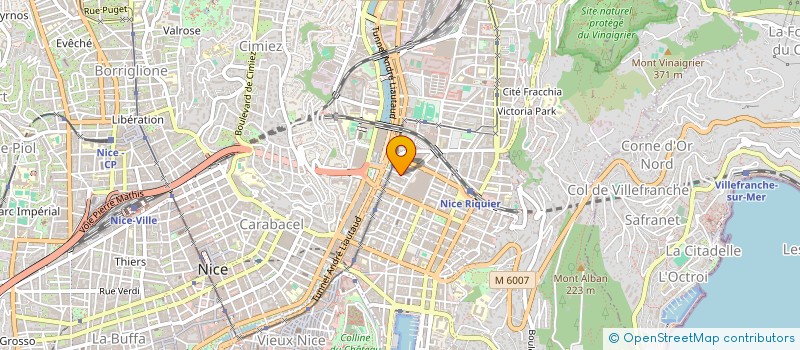 localisation de l'entreprise MONSIEUR DINU TIU à NICE
