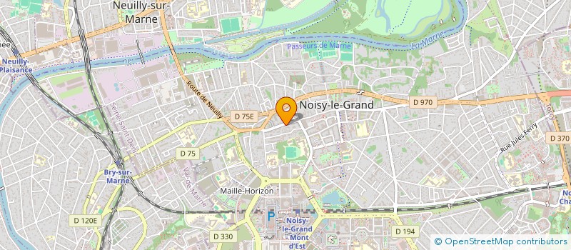 localisation de l'entreprise MONSIEUR DINU VASILE FIRTE  NOISY-LE-GRAND