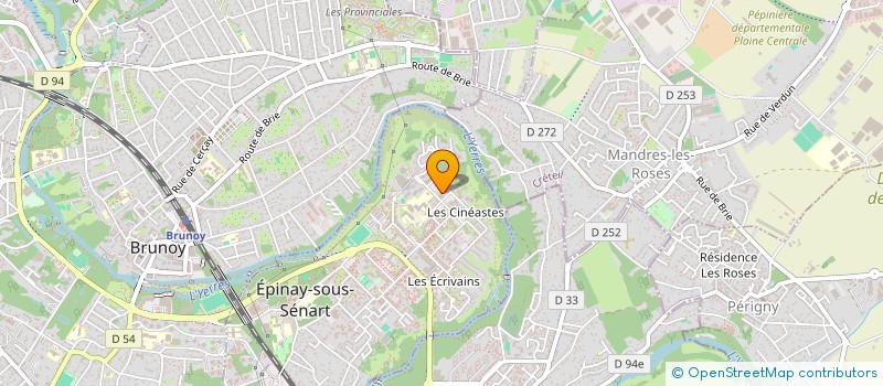 localisation de l'entreprise MONSIEUR DINY VOUZANTOKO LANDA  EPINAY-SOUS-SENART