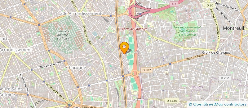 localisation de l'entreprise MONSIEUR DIOCOUDA SISSOKO  PARIS