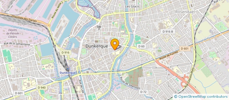 localisation de l'entreprise MONSIEUR DIOGENE DETERVID à DUNKERQUE