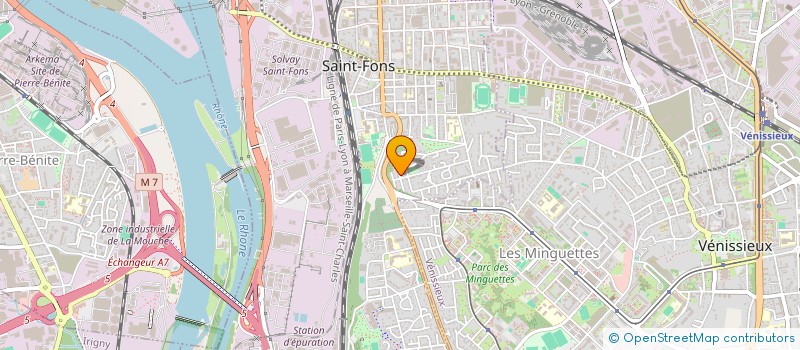 localisation de l'entreprise MONSIEUR DIOGO ALVES PEREIRA  SAINT-FONS