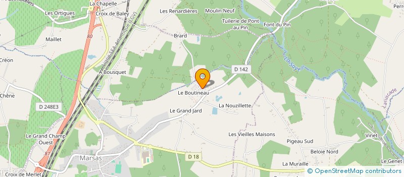 localisation de l'entreprise MONSIEUR DIOGO BERNARDO  MARSAS