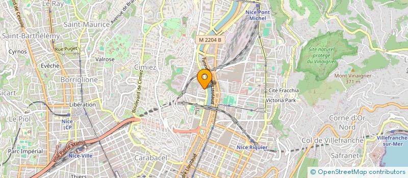 localisation de l'entreprise MONSIEUR DIOGO CAMACHO DE SOUSA à NICE