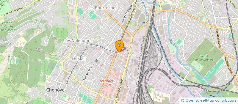 localisation de l'entreprise MONSIEUR DIOGO COSTA TEODORO  CHENOVE