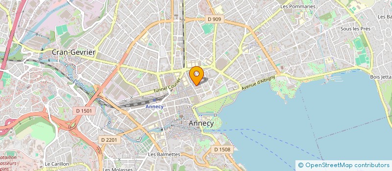 localisation de l'entreprise MONSIEUR DIOGO DOS SANTOS FIGUEIREDO  ANNECY