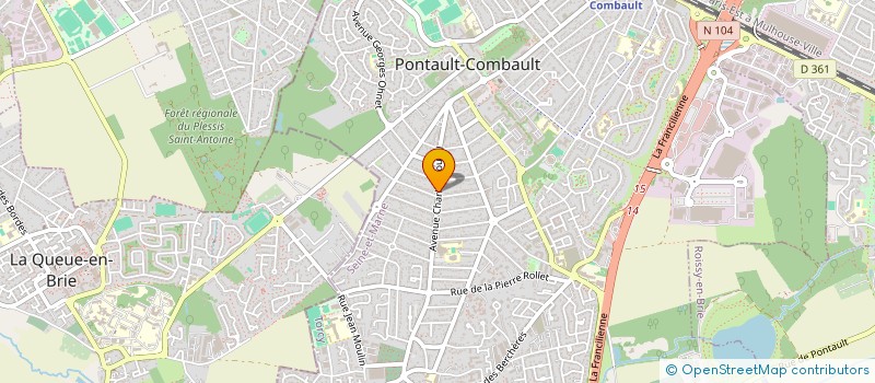 localisation de l'entreprise MONSIEUR DIOGO ESTEVES  PONTAULT-COMBAULT