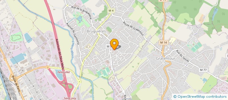 localisation de l'entreprise MONSIEUR DIOGO LAGE  GRATENTOUR