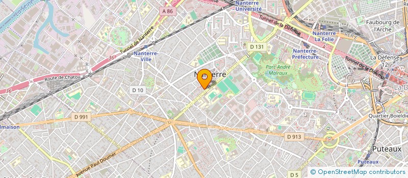 localisation de l'entreprise MONSIEUR DIOGO LOPES SIMOES  NANTERRE