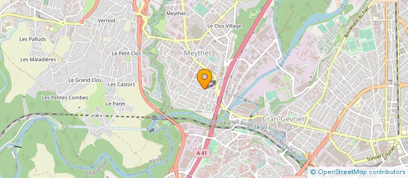 localisation de l'entreprise MONSIEUR DIOGO OLIVEIRA DE SOUSA  ANNECY