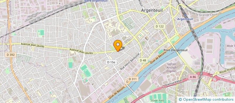 localisation de l'entreprise MONSIEUR DIOGO RATO RAMALHO  ARGENTEUIL