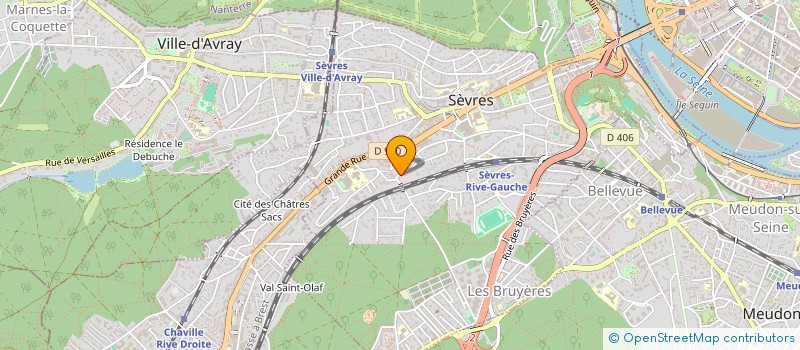 localisation de l'entreprise MONSIEUR DIOGODA NDIAYE à SEVRES